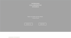 Desktop Screenshot of collaborativedivorcene.com